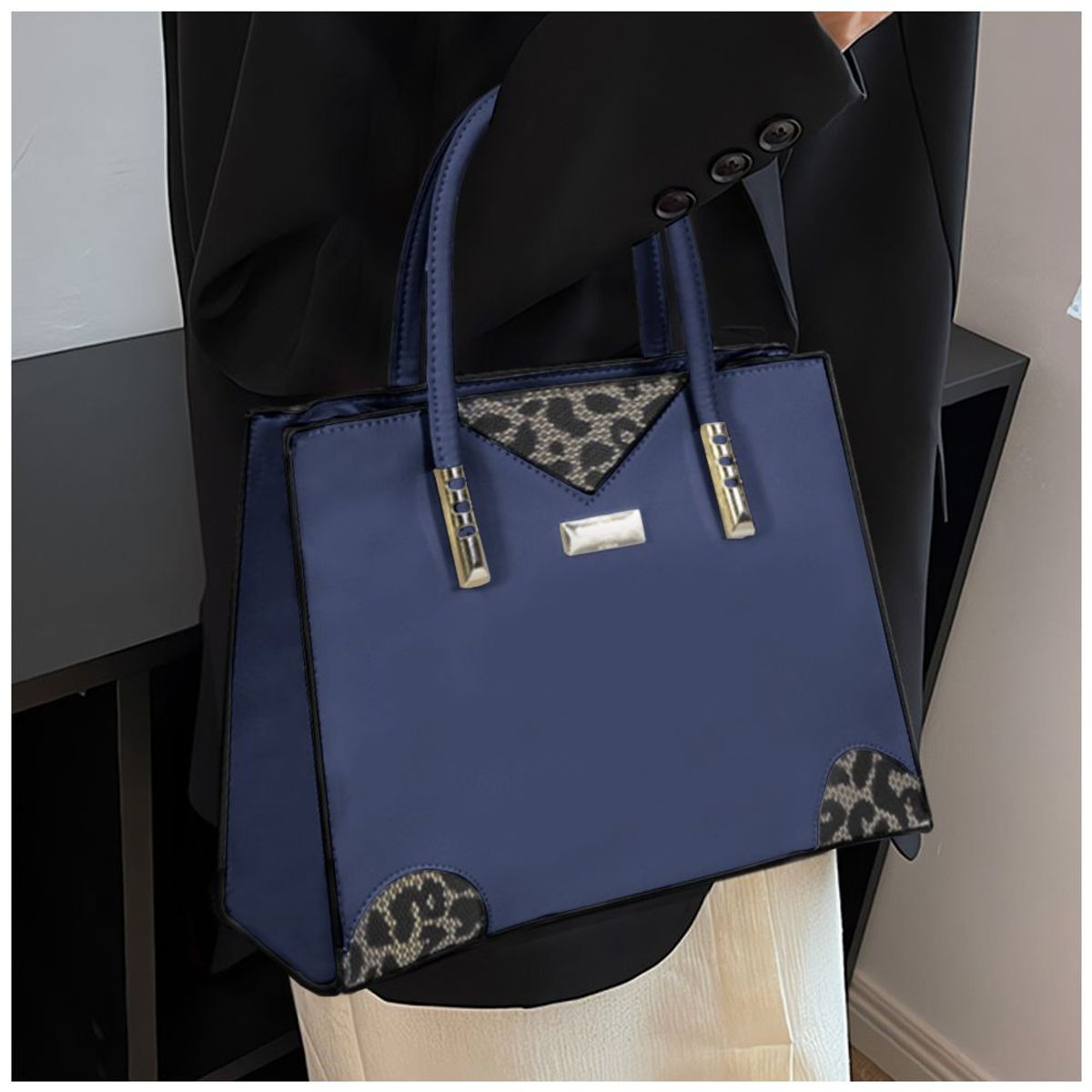 KELLER - Juego de Carteras Bolsos 2 Piezas L77 Azul