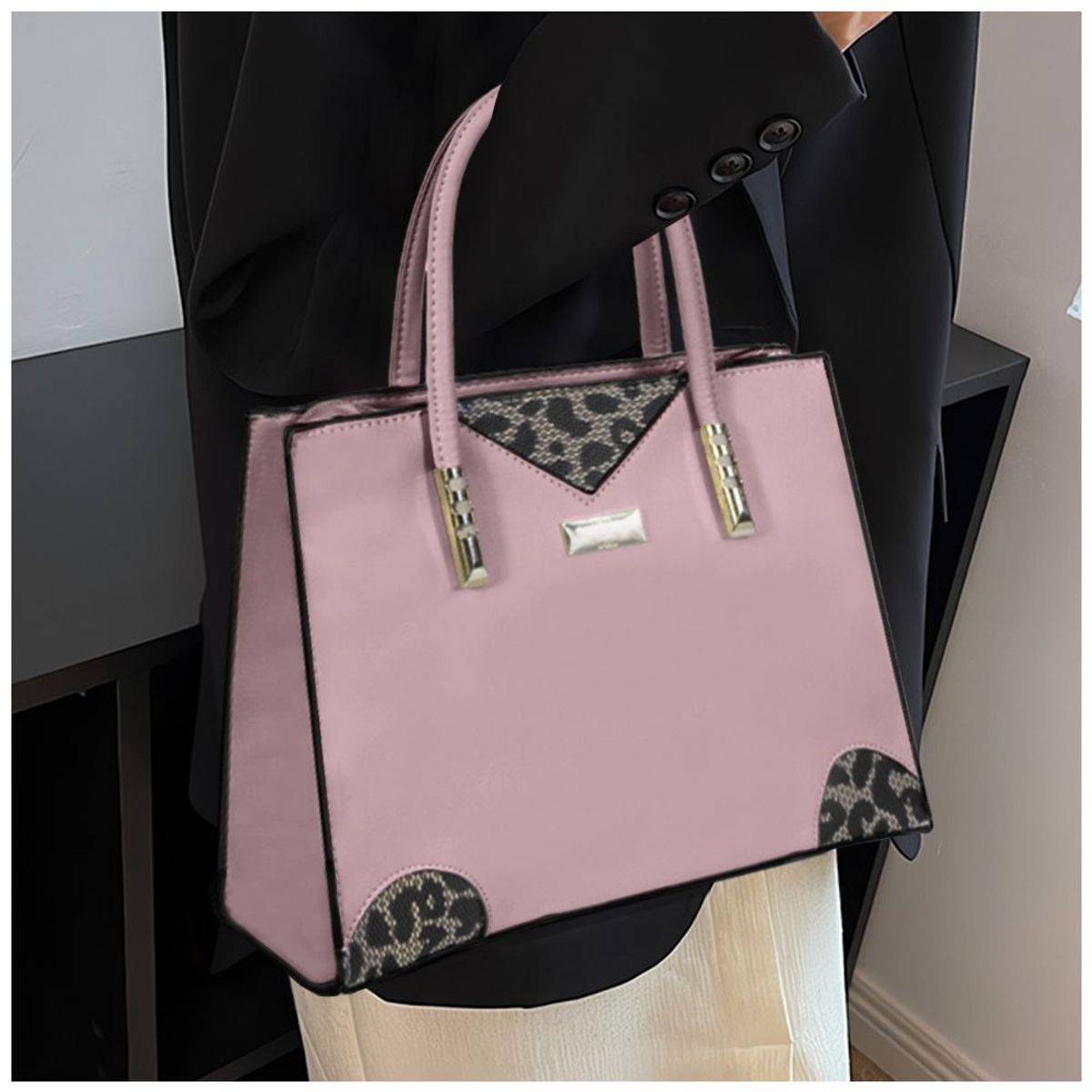 KELLER - Juego de Carteras Bolsos 2 Piezas L77 Rosado