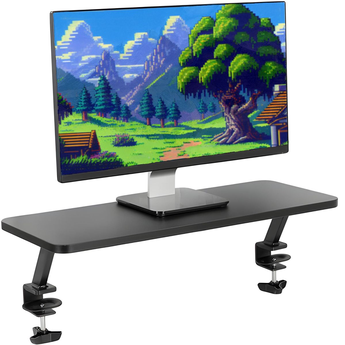 GENERICO - MONTECH - Soporte Elevador Para Monitor de 13 a 32 Pulg - Negro