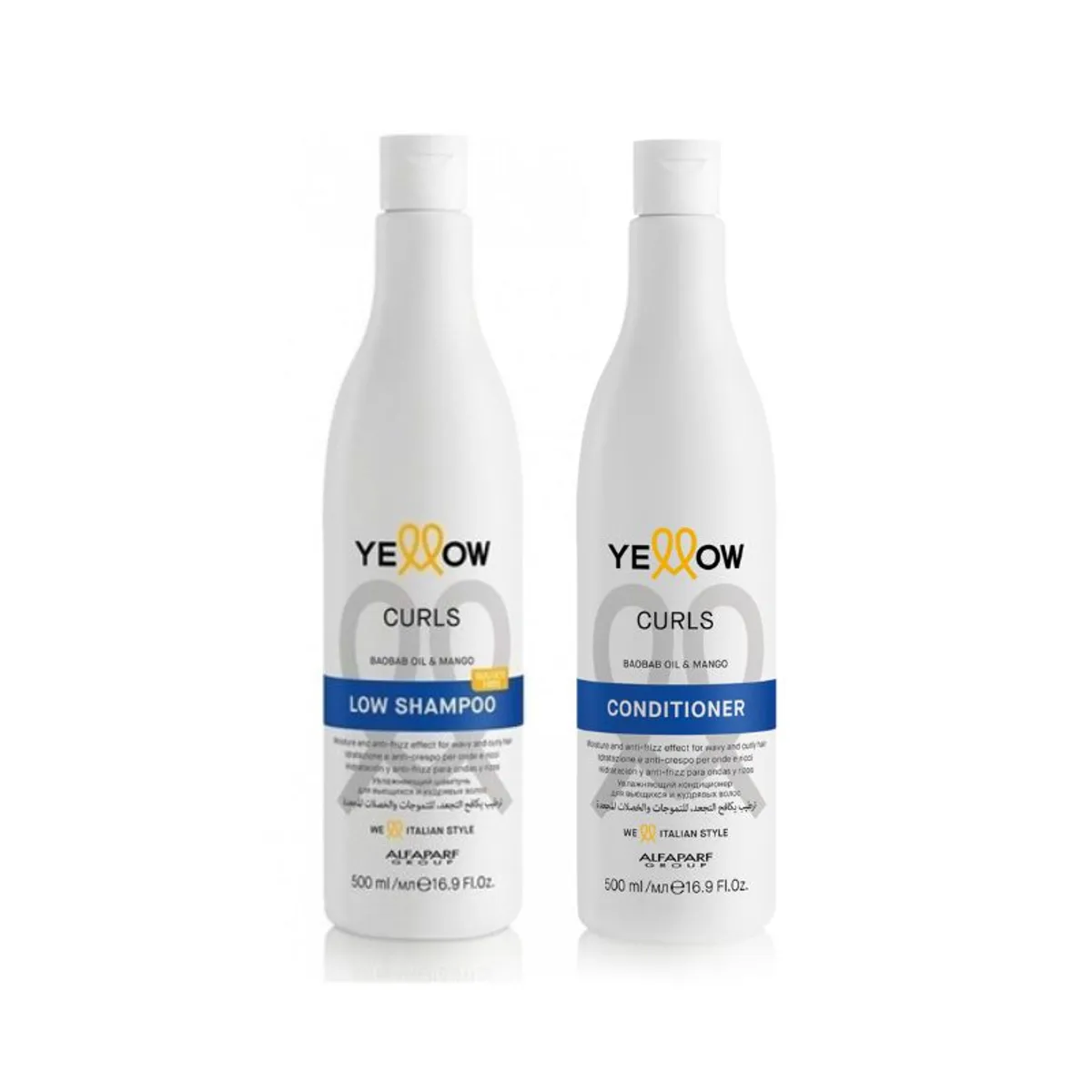 ALFAPARF MILANO - Alfaparf - Pack Curls Shampoo 500ml + Acondicionador 500 ml