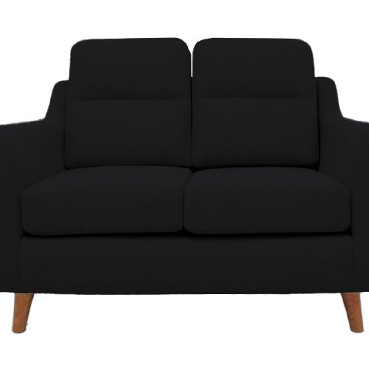 BARAKA HOME - Sofa 2 Cuerpos Florina - Negro