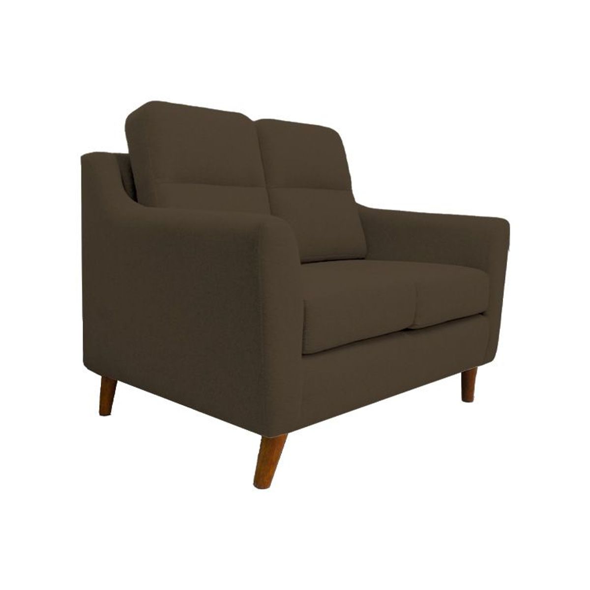 BARAKA HOME - Sofa 2 Cuerpos Florina - Chocolate