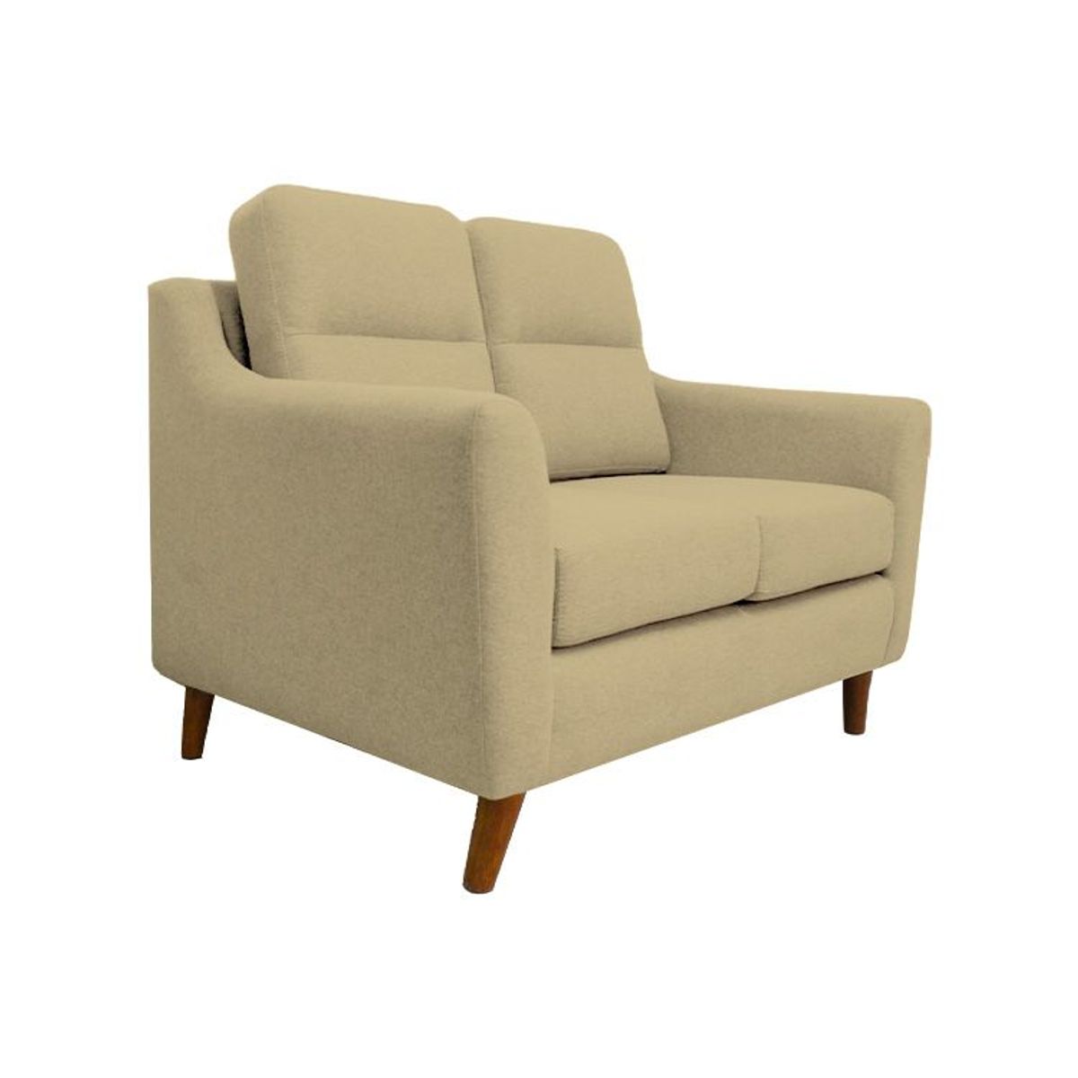 BARAKA HOME - Sofa 2 Cuerpos Florina - Beige Oscuro