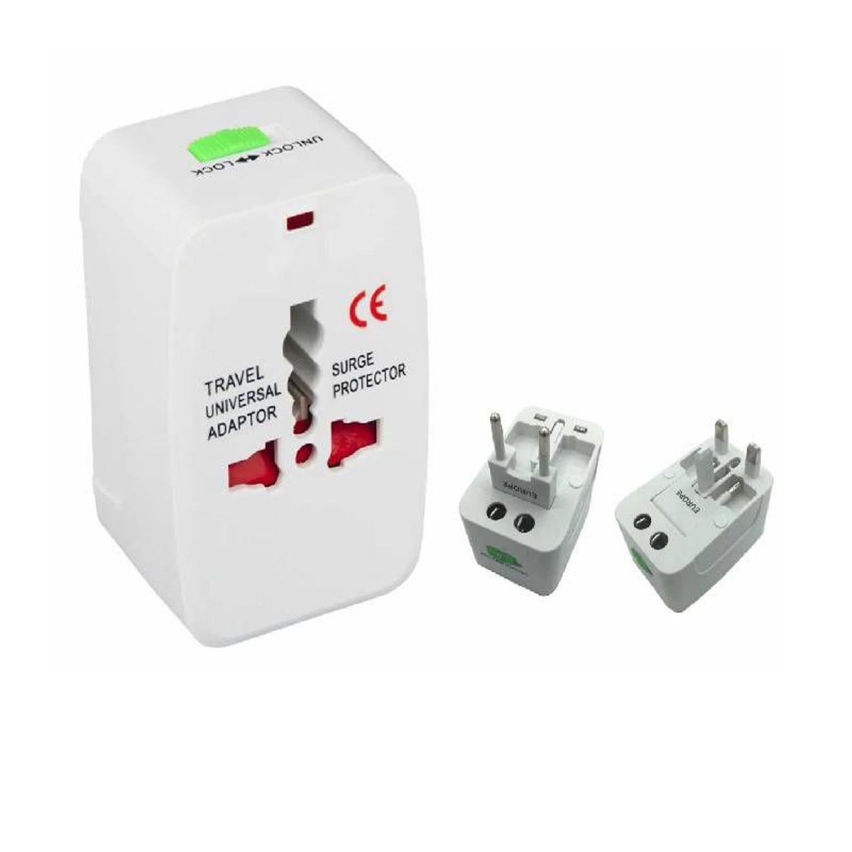 OEM - Adaptador Enchufe Universal Viajero Turismo 110V 220V