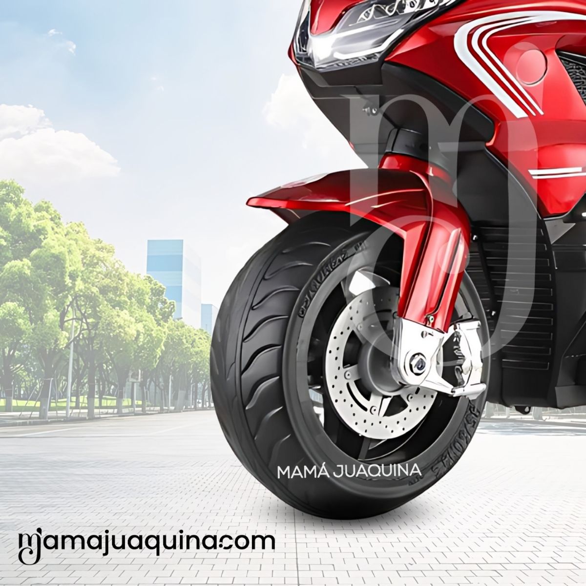 KING - Trimoto a Batería para Niños «AVENIR» Red