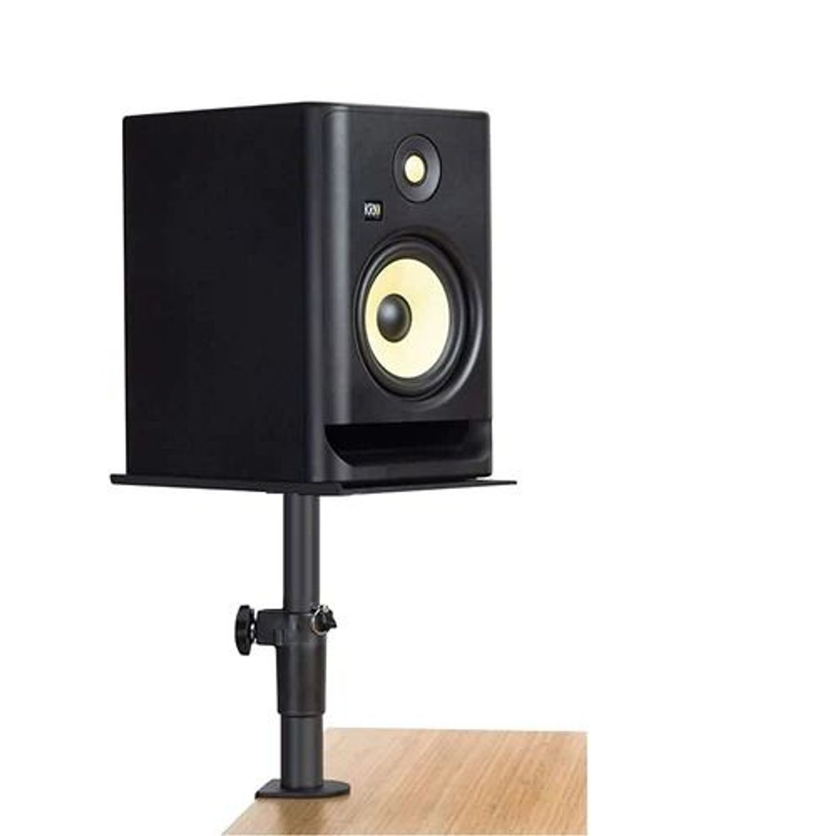 GENERICO - MONTECH - Soporte con Prensa para Parlante de Escritorio.