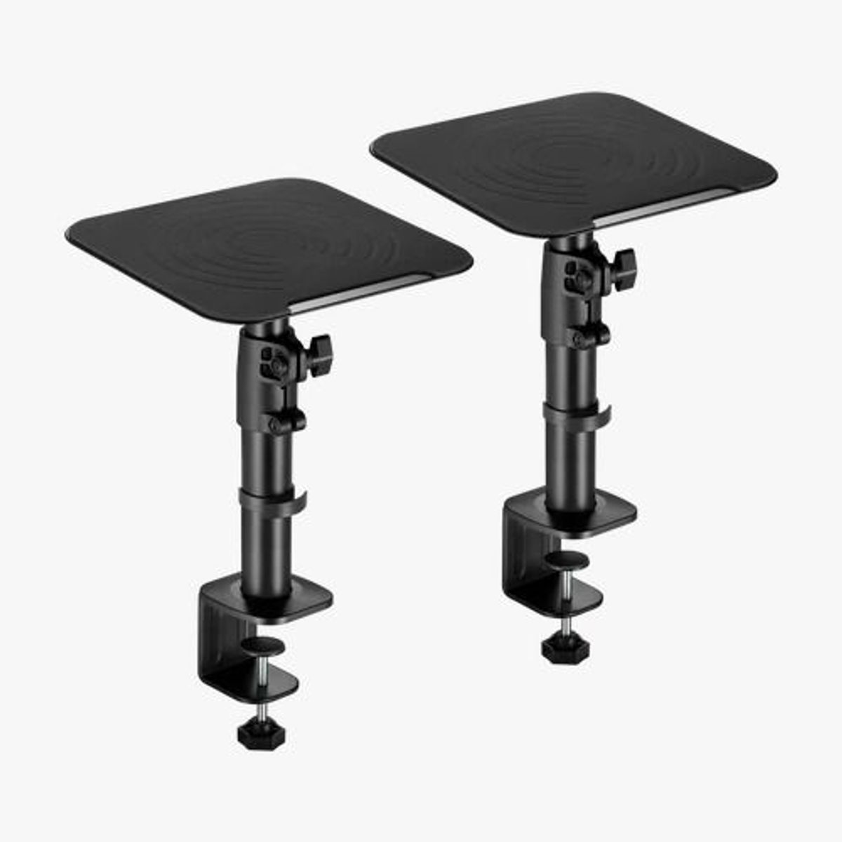 GENERICO - MONTECH - Soporte con Prensa para Parlante de Escritorio.