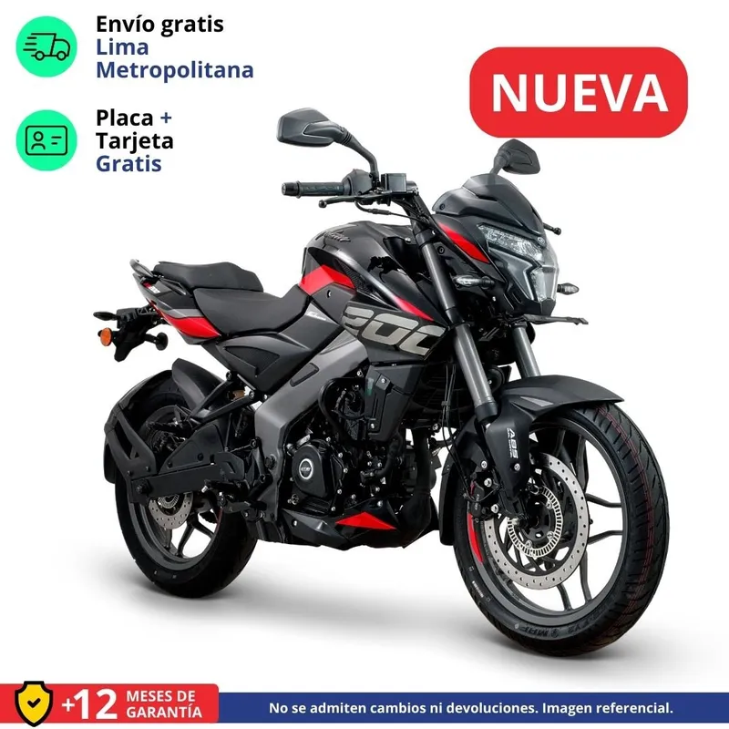 BAJAJ - MOTO PULSAR NS 200 UG - NEGRO