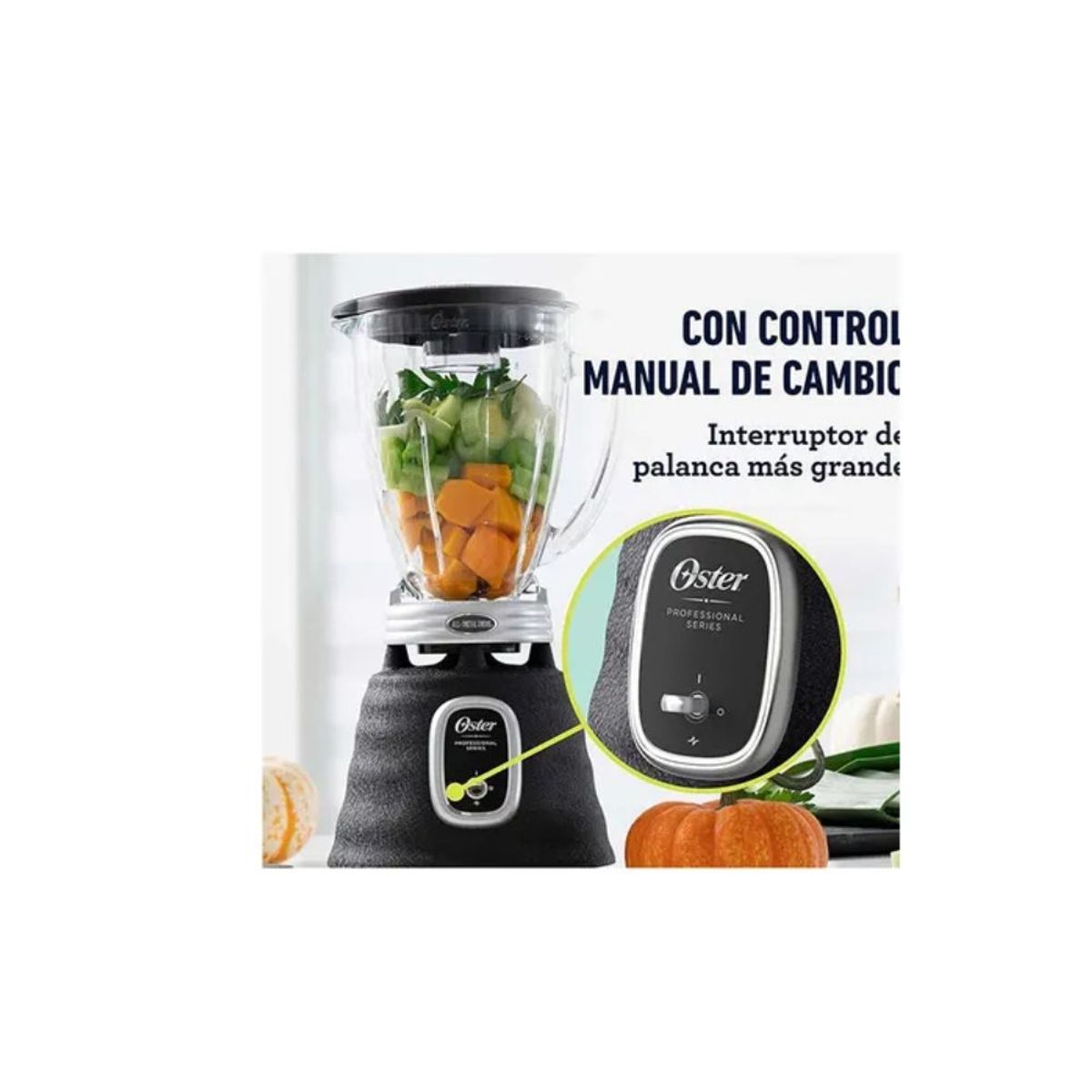 OSTER - Oster Licuadora Serie Profesional Blstbpst 700W Negro