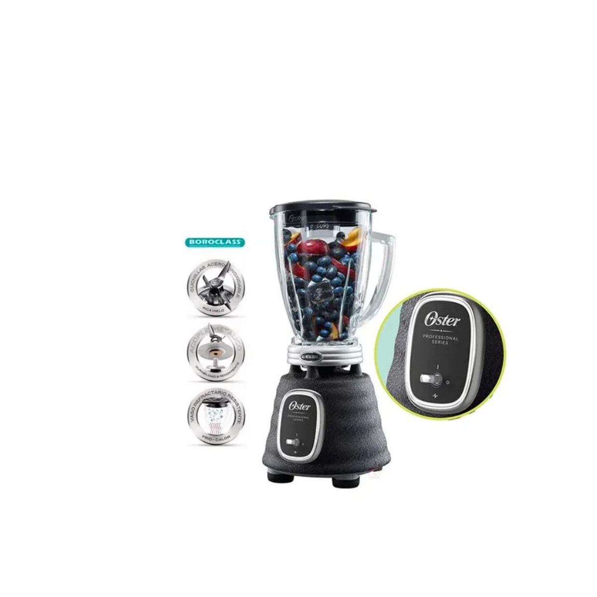 OSTER - Oster Licuadora Serie Profesional Blstbpst 700W Negro