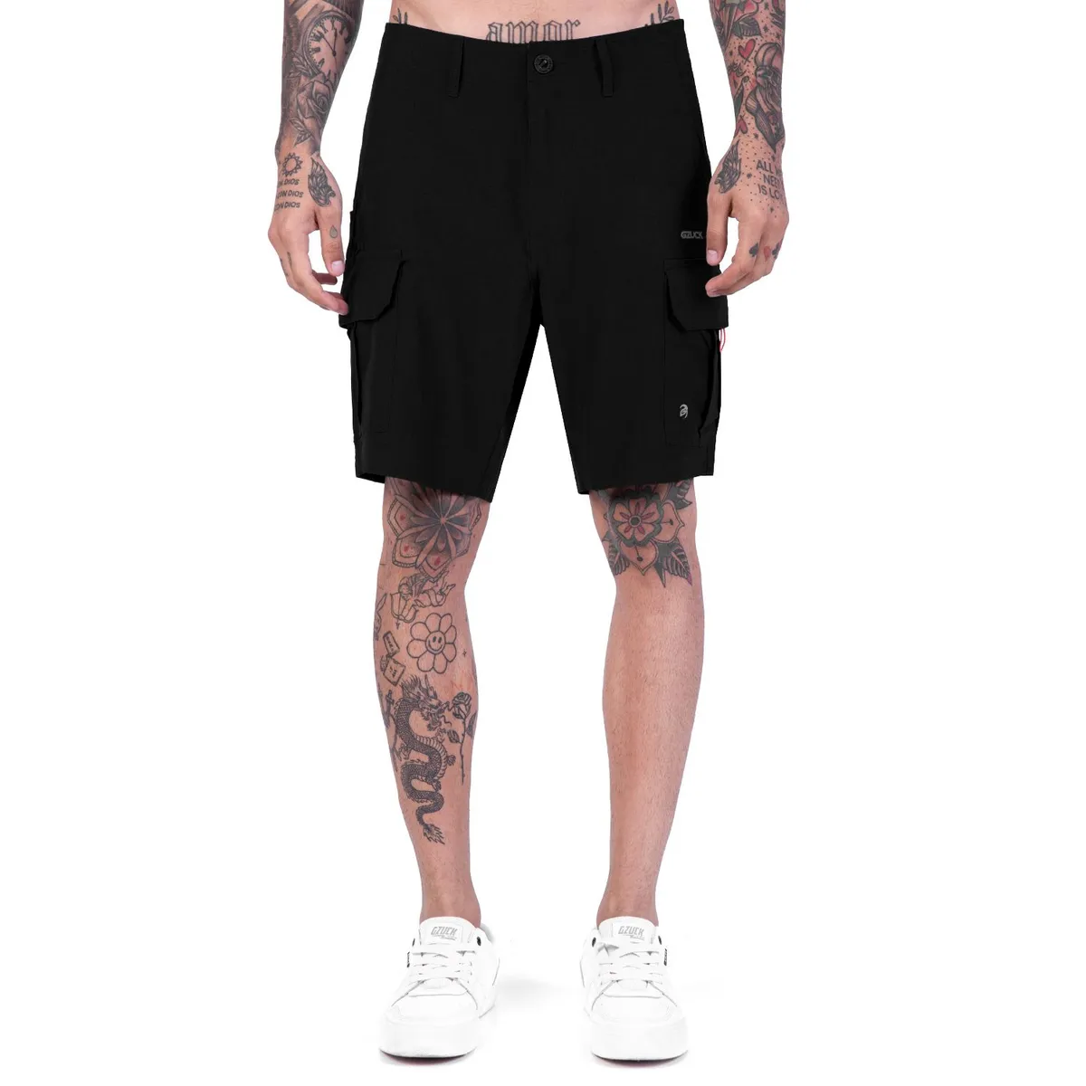 GZUCK - Shorts Sintetica Hombre Hybrid Hozwal