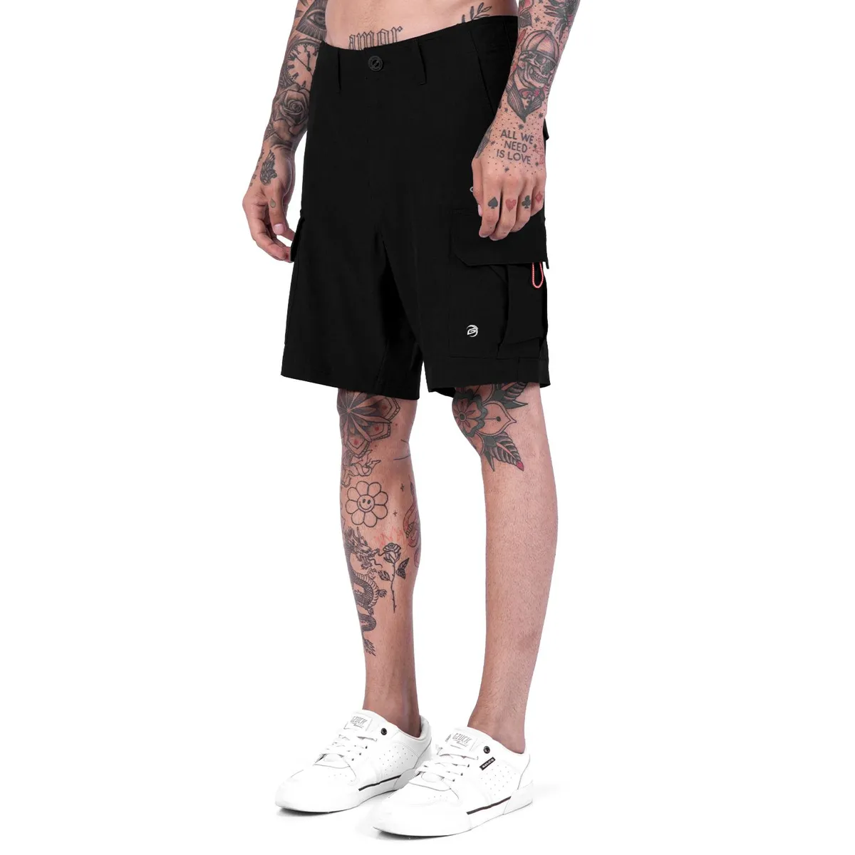 GZUCK - Shorts Sintetica Hombre Hybrid Hozwal