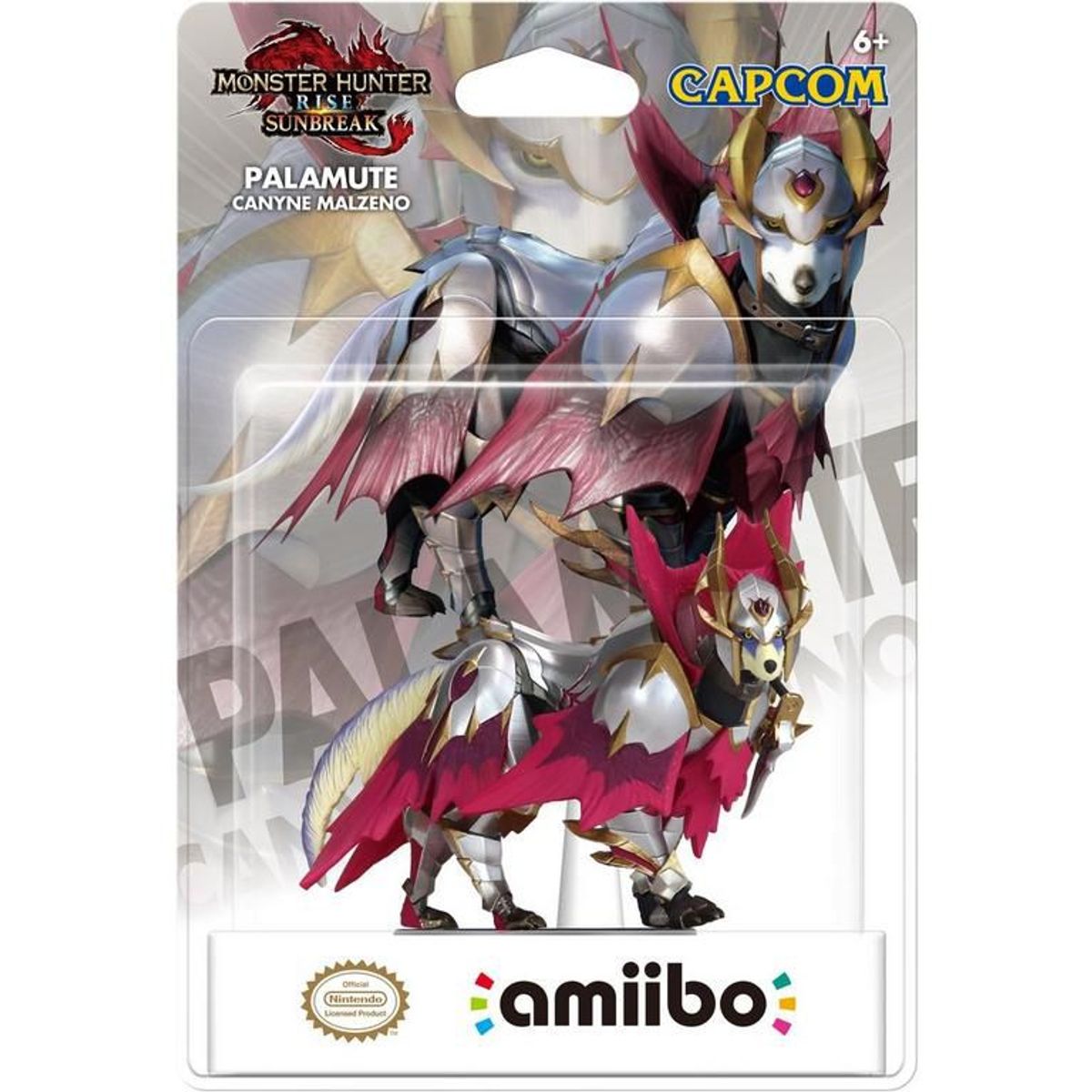 Amiibo Monster Hunter Rise Sunbreak Palamute Canye Malzeno Switch, marca NINTENDO - Foto Principal