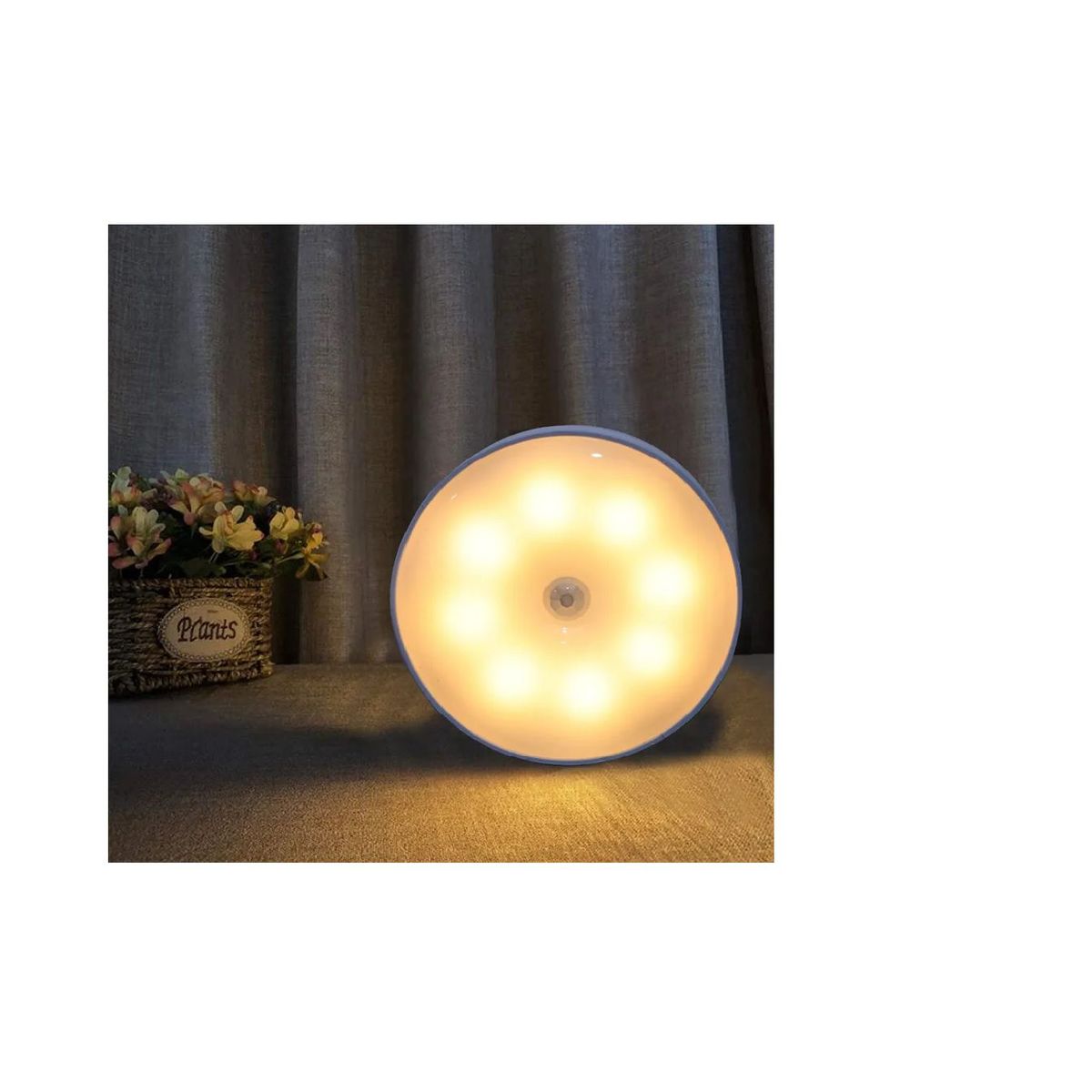 GENERICO - Pack x 3 Pcs Luz Led Inteligente con Sensor de Movimiento Recargable