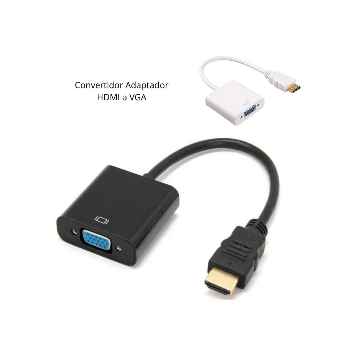 INSPIRA MARKET - Cable Adaptador Hdmi A Vga Para PC