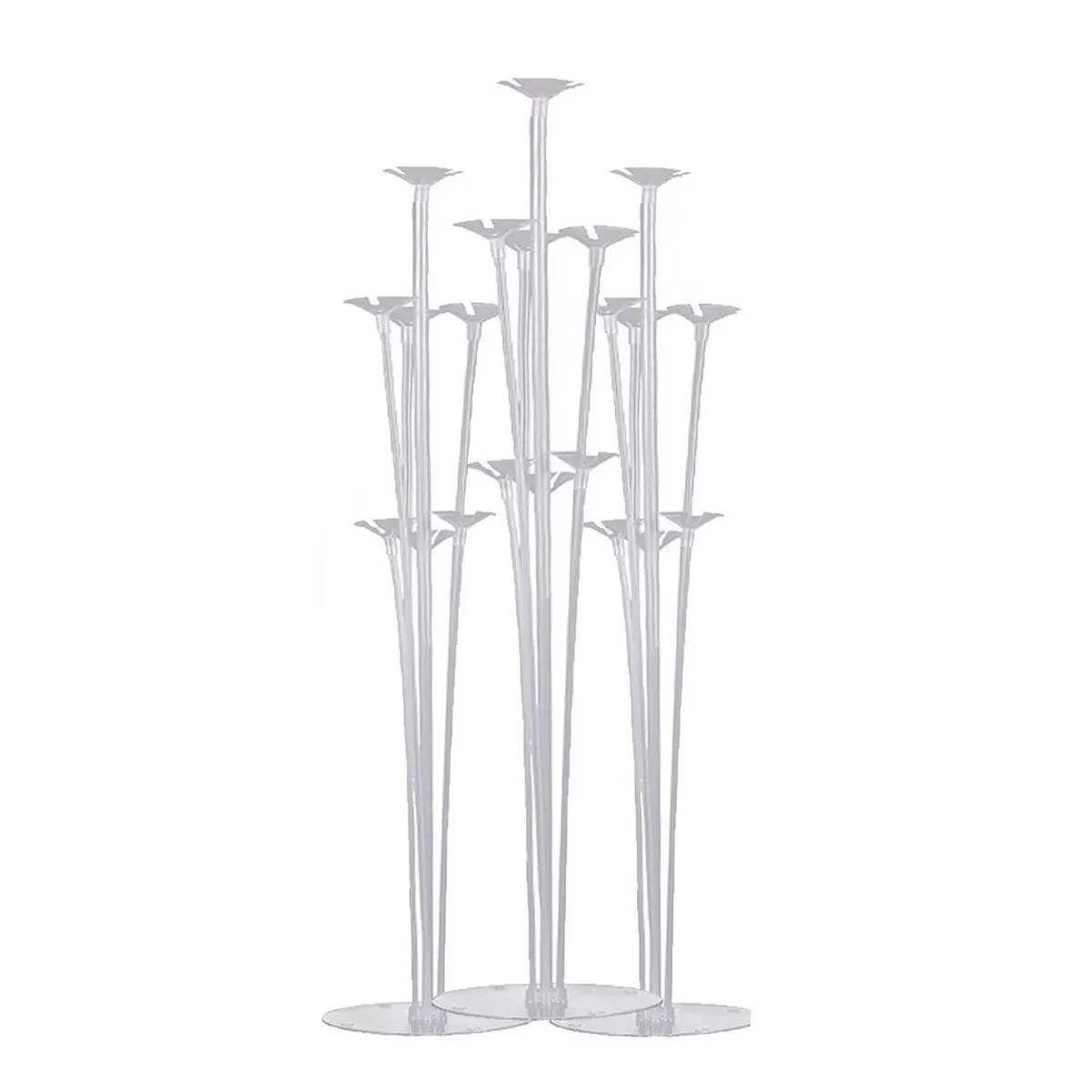 DENISASAA - Base Pedestal Porta Globos Centro Mesa Cotillón 3 Piezas