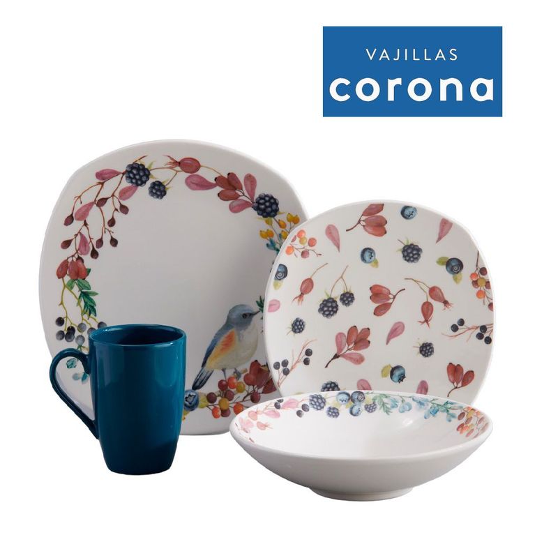 CORONA - Juego de Vajilla Evry 16 Piezas Corona