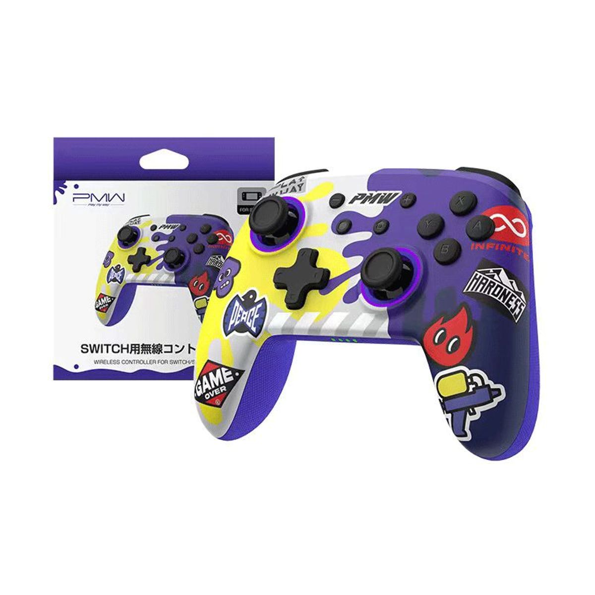 GENERICO - Controlador para nintendo switch pro joystick Inyección.