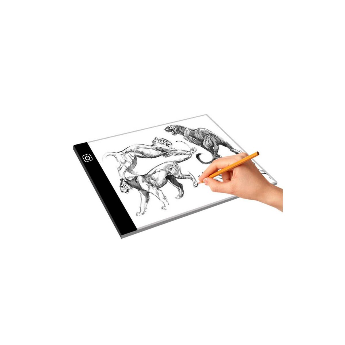 INSPIRA MARKET - Tabla de Dibujo Bocetos Recortes Caligrafía LED