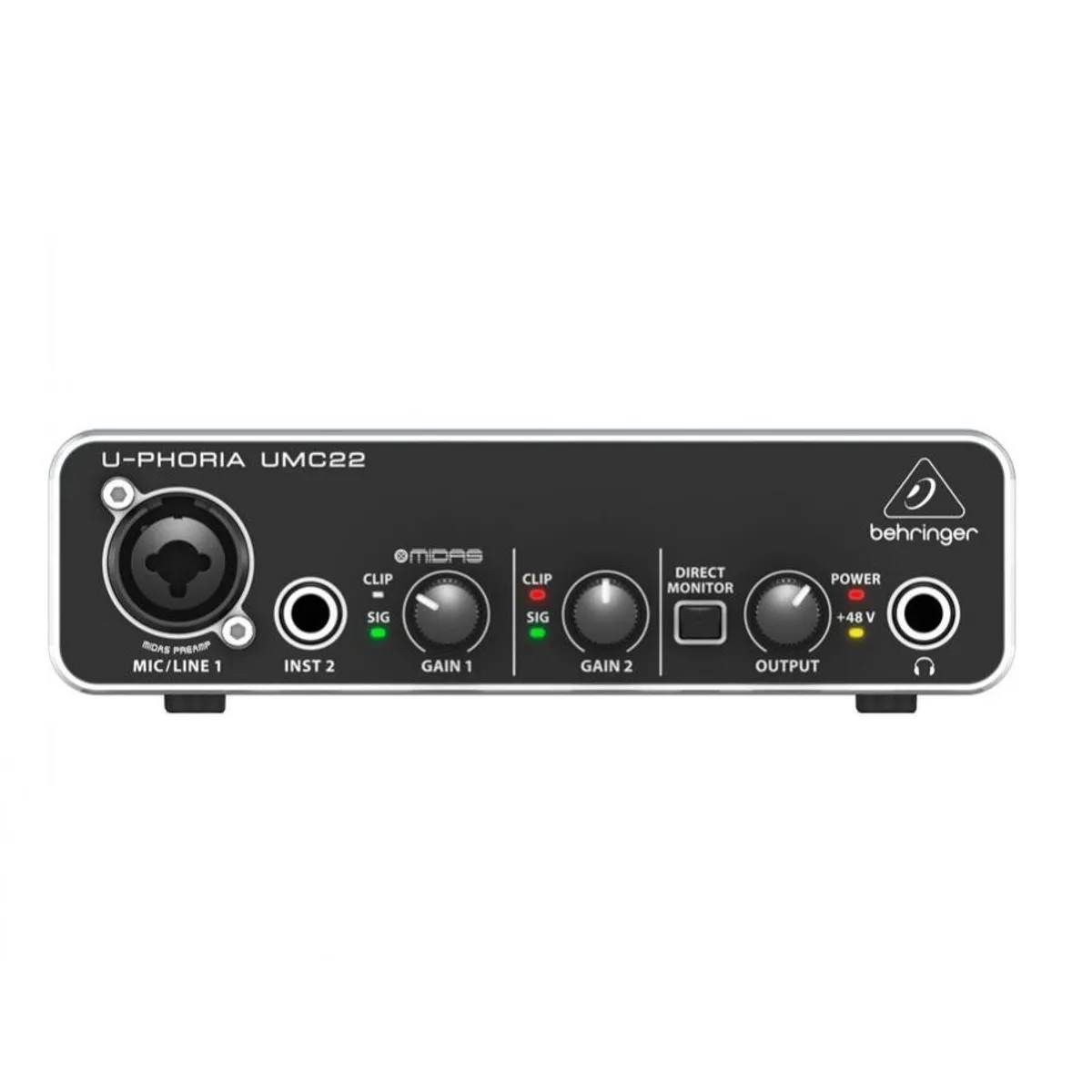 BEHRINGER - UMC22 Behringer - Interfaz de audio USB