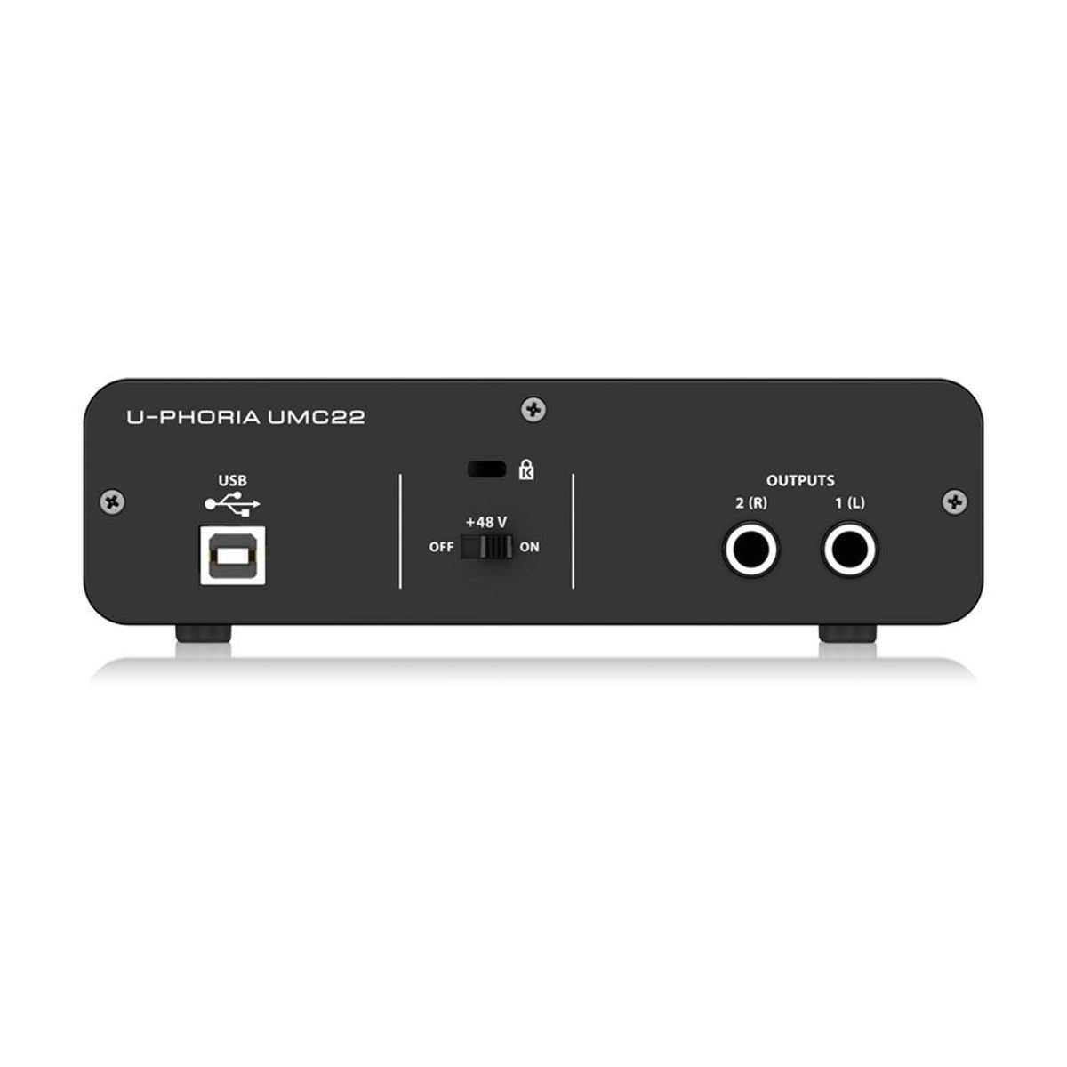 BEHRINGER - UMC22 Behringer - Interfaz de audio USB