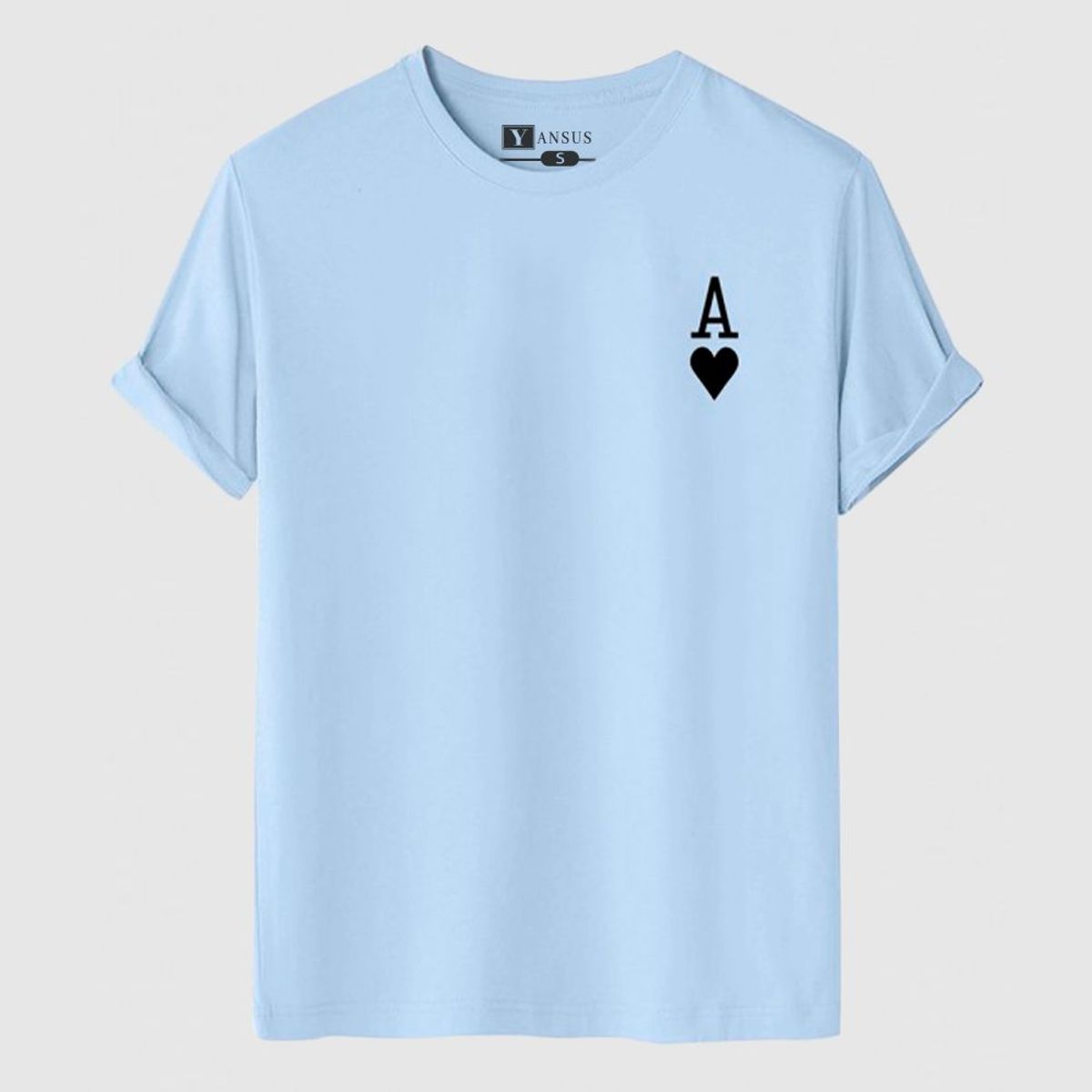 YANSUS - Polo Hombre Yansus Basico Estampado Corazones