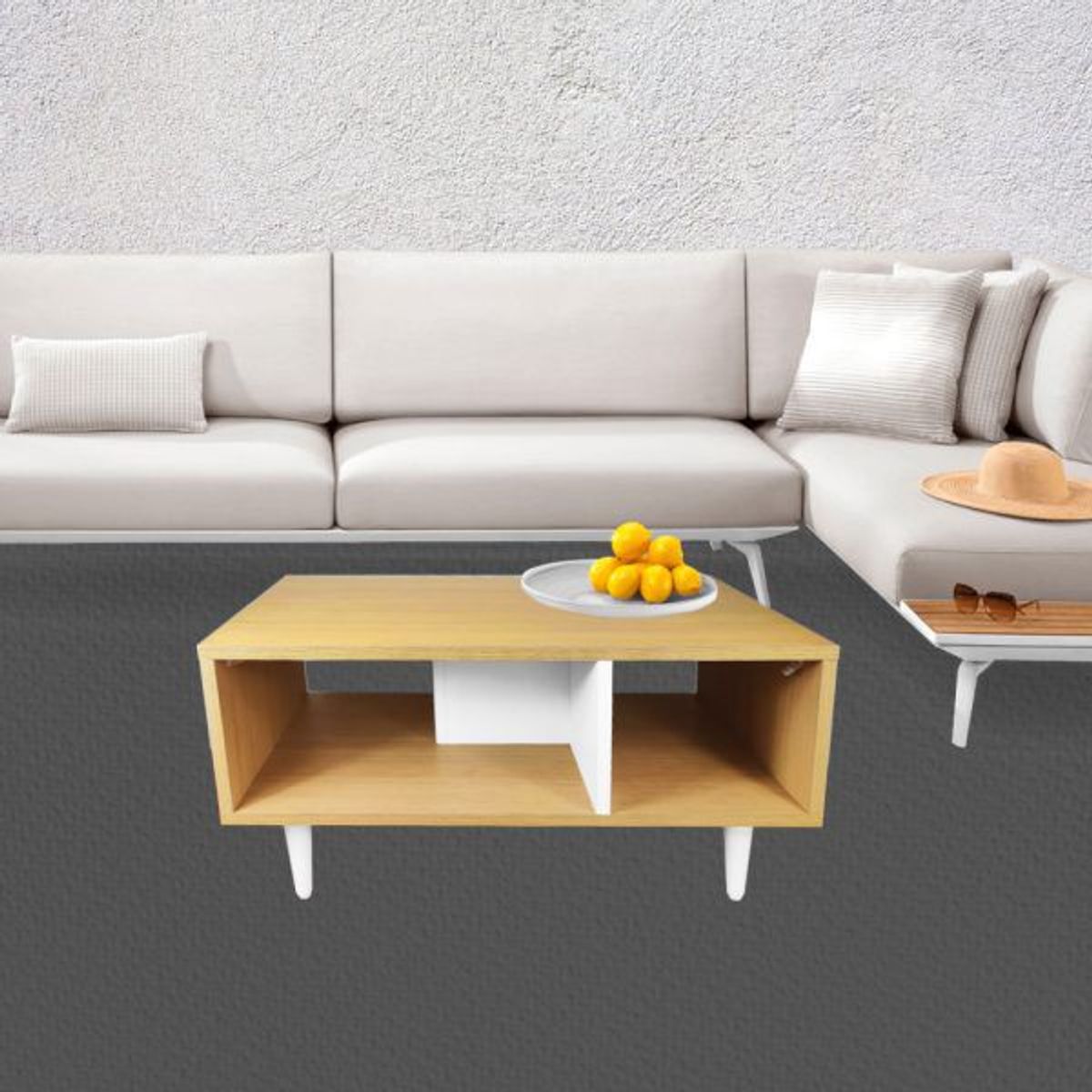 GENERICO - Mesa de Centro Estilo Nórdico