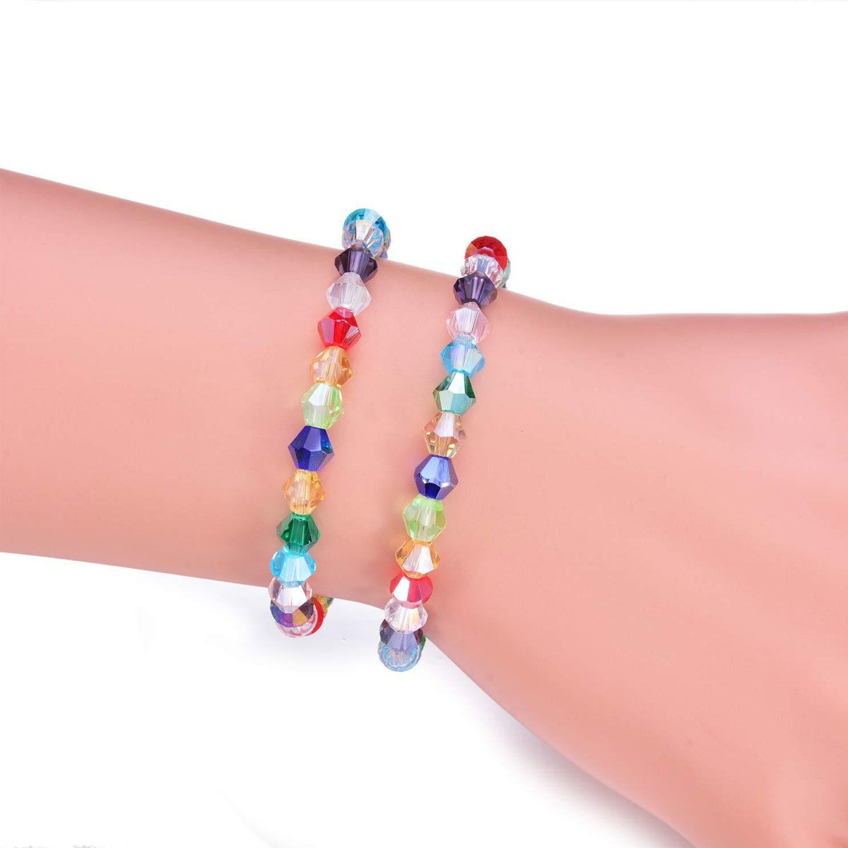 42AROZINA - Diy Manualidades Niñas Pulsera Bisutería Cristal Set