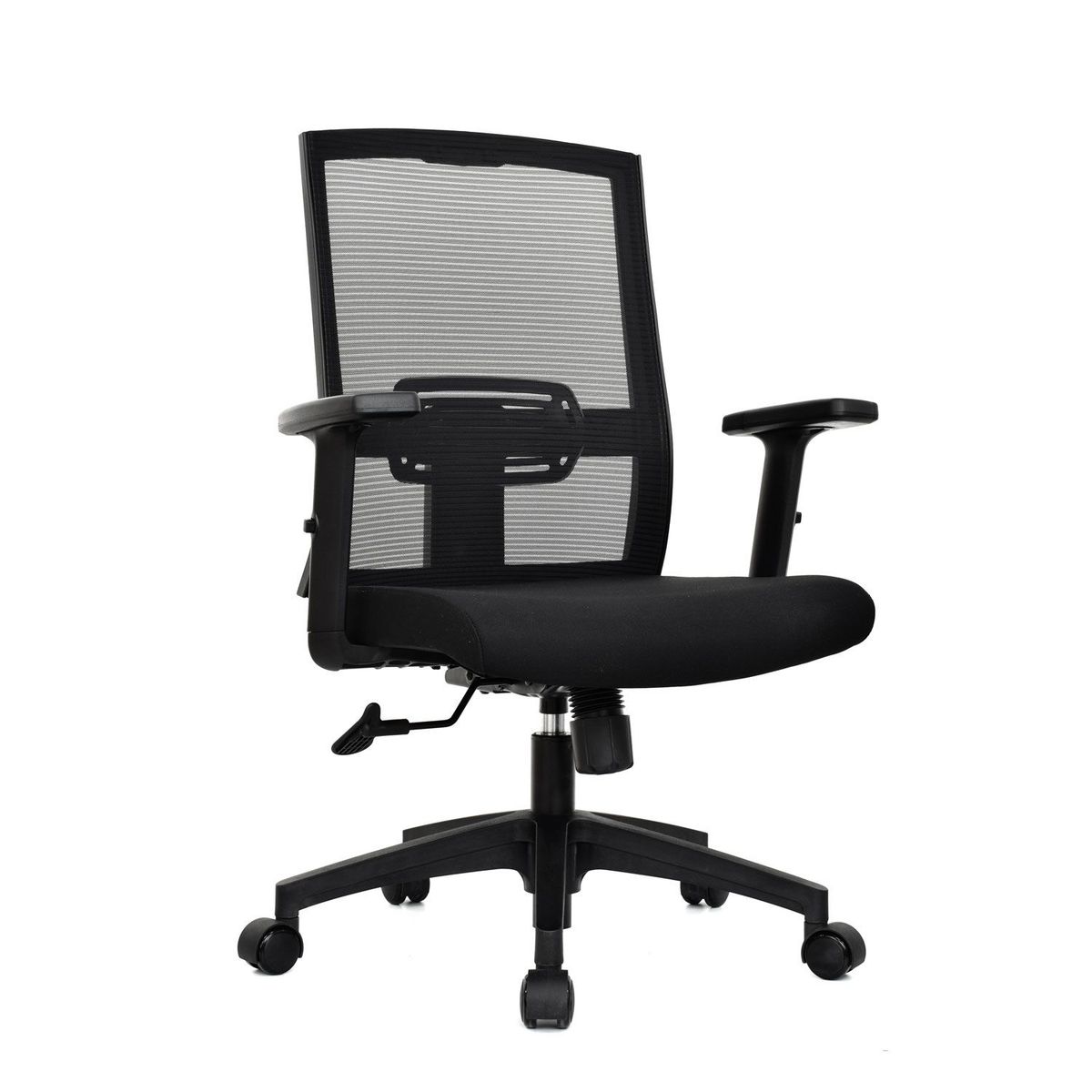 BONNO - Silla Ergonomica De Escritorio Monk Synchro Negro Bonno