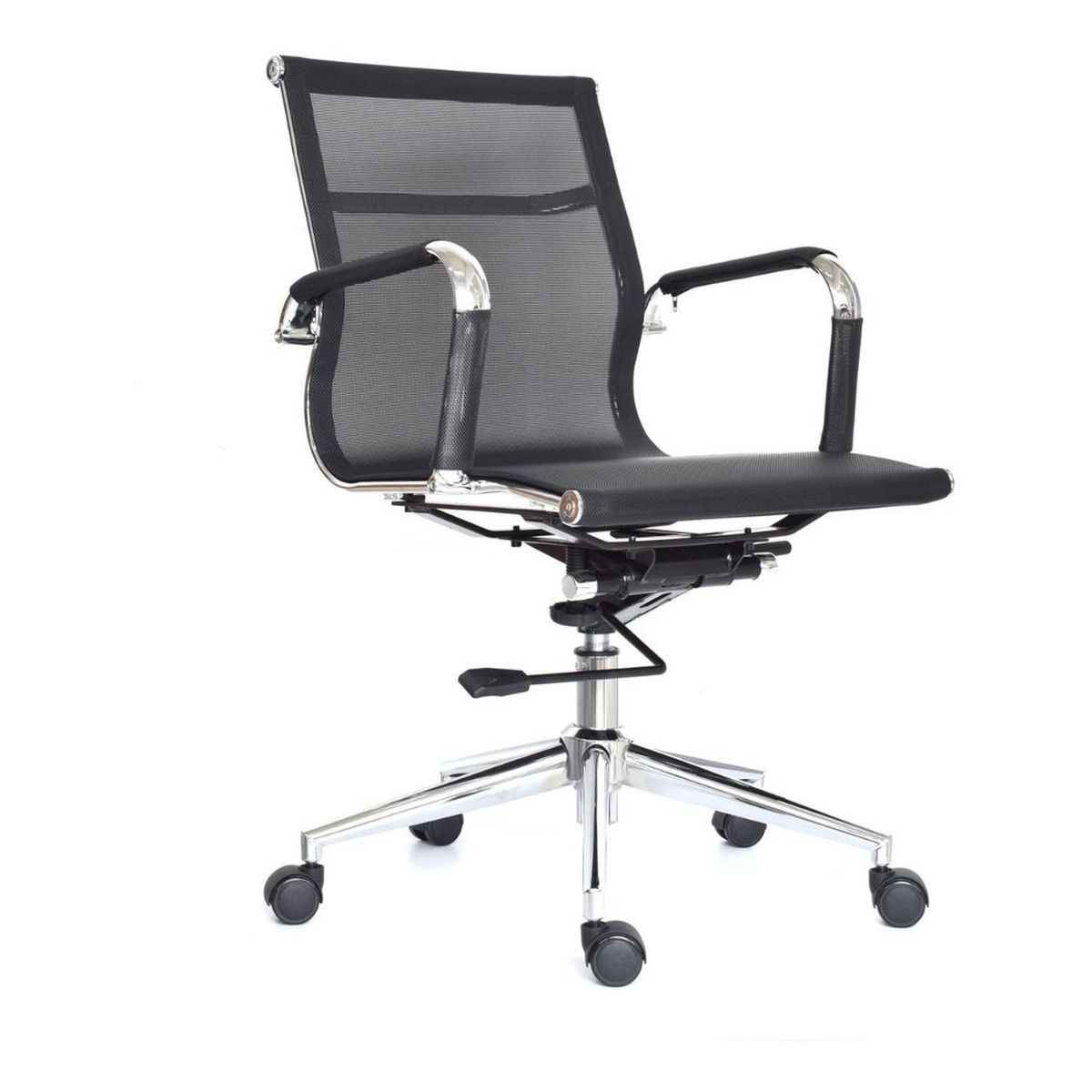 BONNO - Silla De Escritorio Apolo Negro Bonno