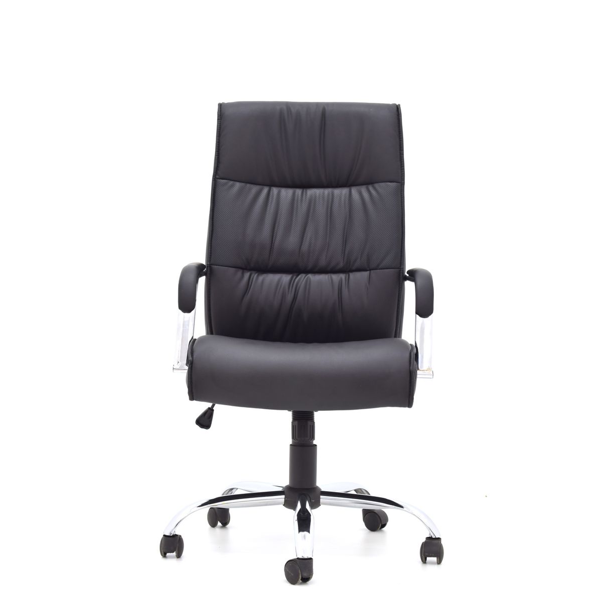 BONNO - Silla De Escritorio Ibiza Reclin Negro Con Cabecero Bonno