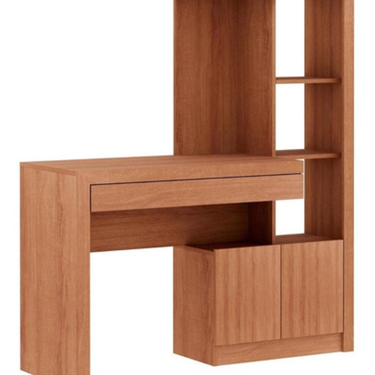 BONNO - Escritorio De Melamina Nolan Almendra Bonno