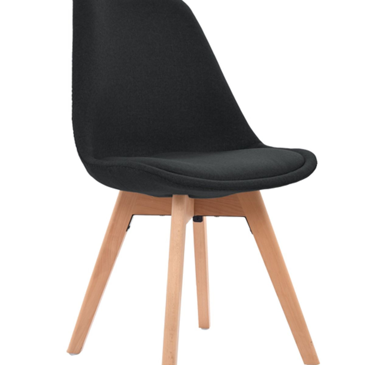 BONNO - Silla De Diseño Ghost Negro Bonno