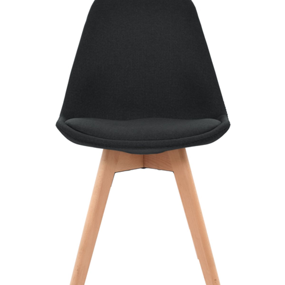 BONNO - Silla De Diseño Ghost Negro Bonno