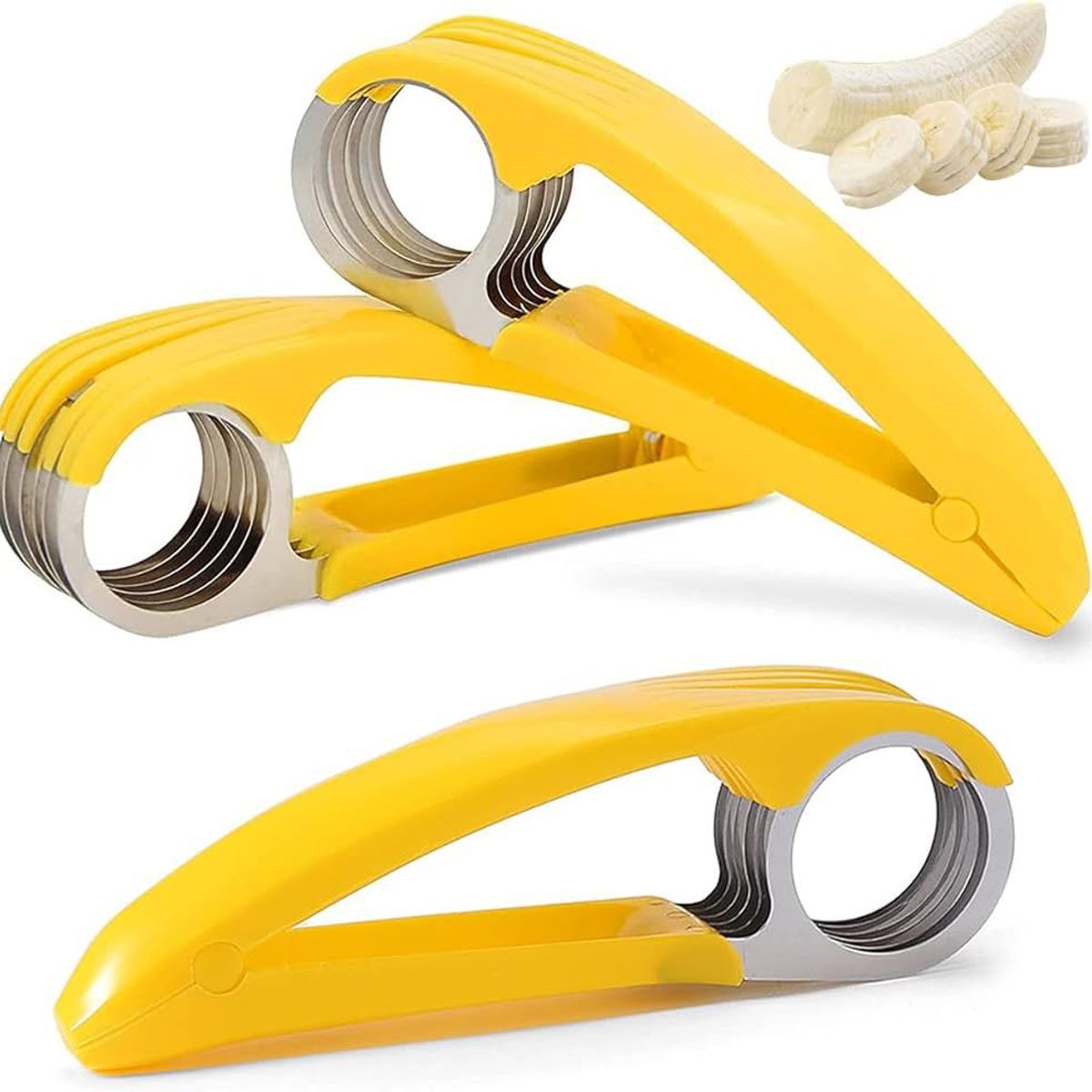 GENERICO - Rebanador De Plátano Cortador De Plátanos Salchicha