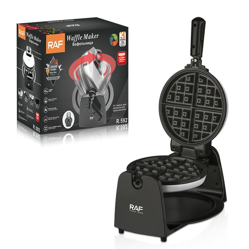 OEM - Máquina para hacer Wafles Gofres de Pan Huevo Eléctrica Antiadherente