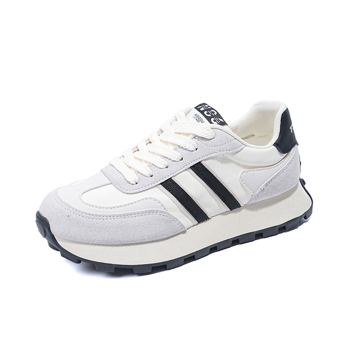 SHANDIAN - Mujer Zapatillas Urbana Plataforma Mujer