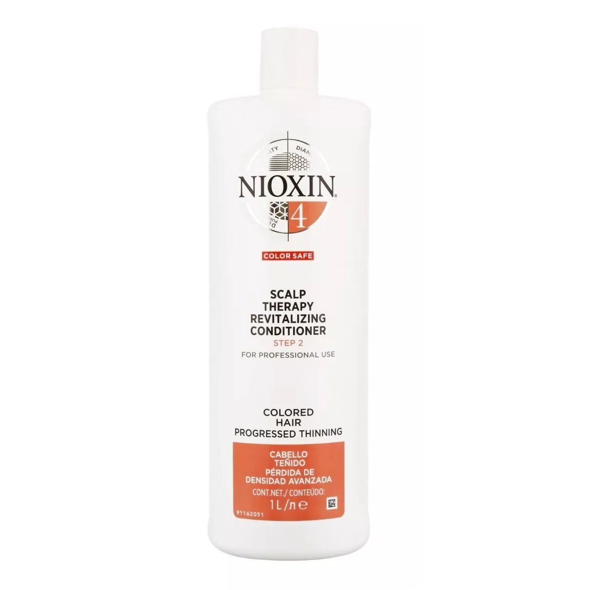 NIOXIN - Nioxin-4 Acondicionador Densificador Para Cabello Teñido 1000ml