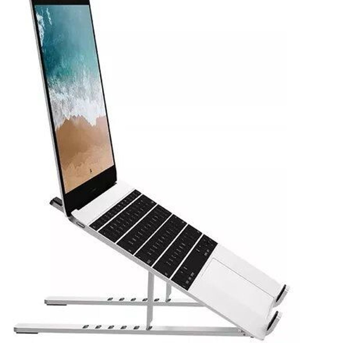 WIWU - Wiwu S400 Soporte Para Laptop De Aluminio - Gris