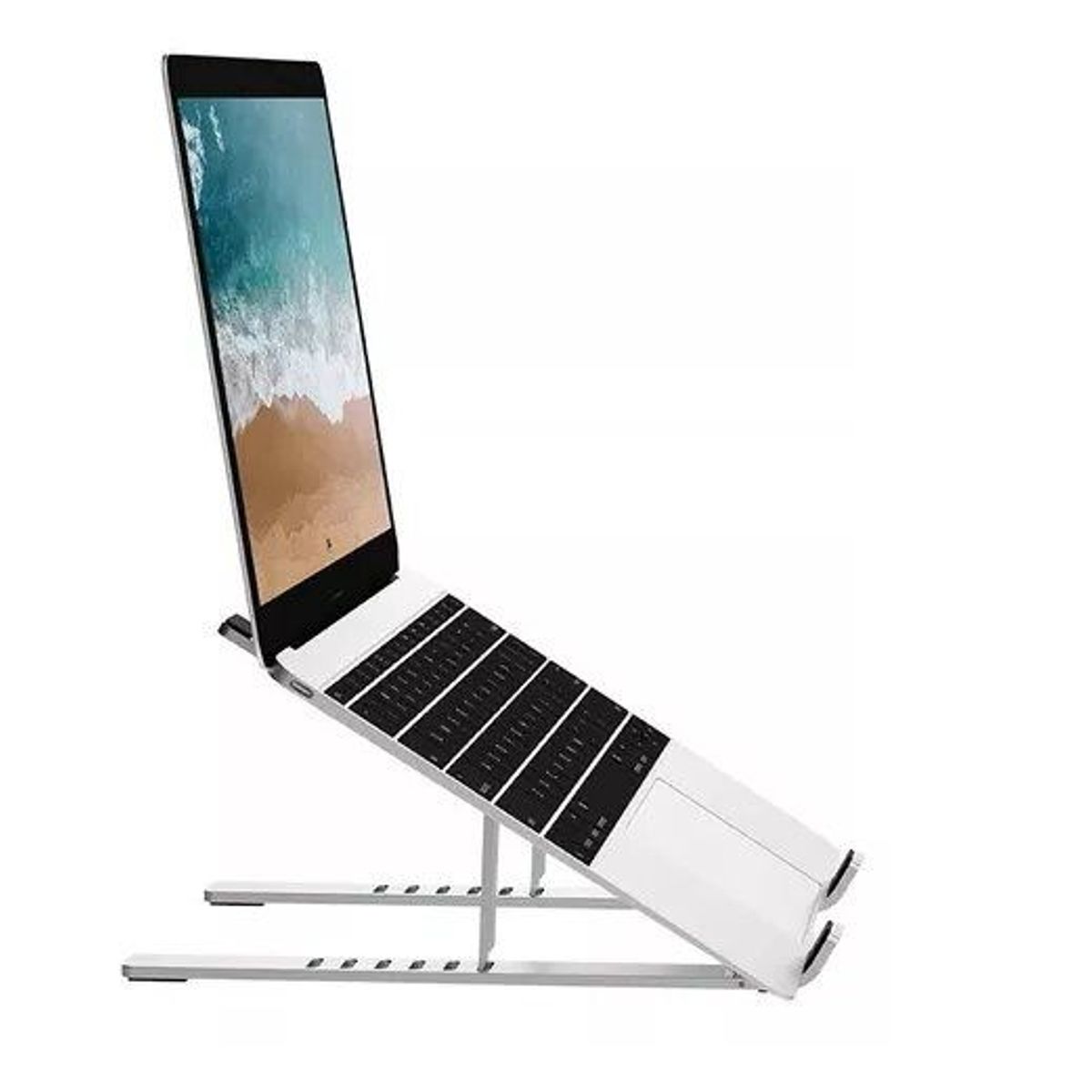 WIWU - Wiwu S400 Soporte Para Laptop De Aluminio - Gris