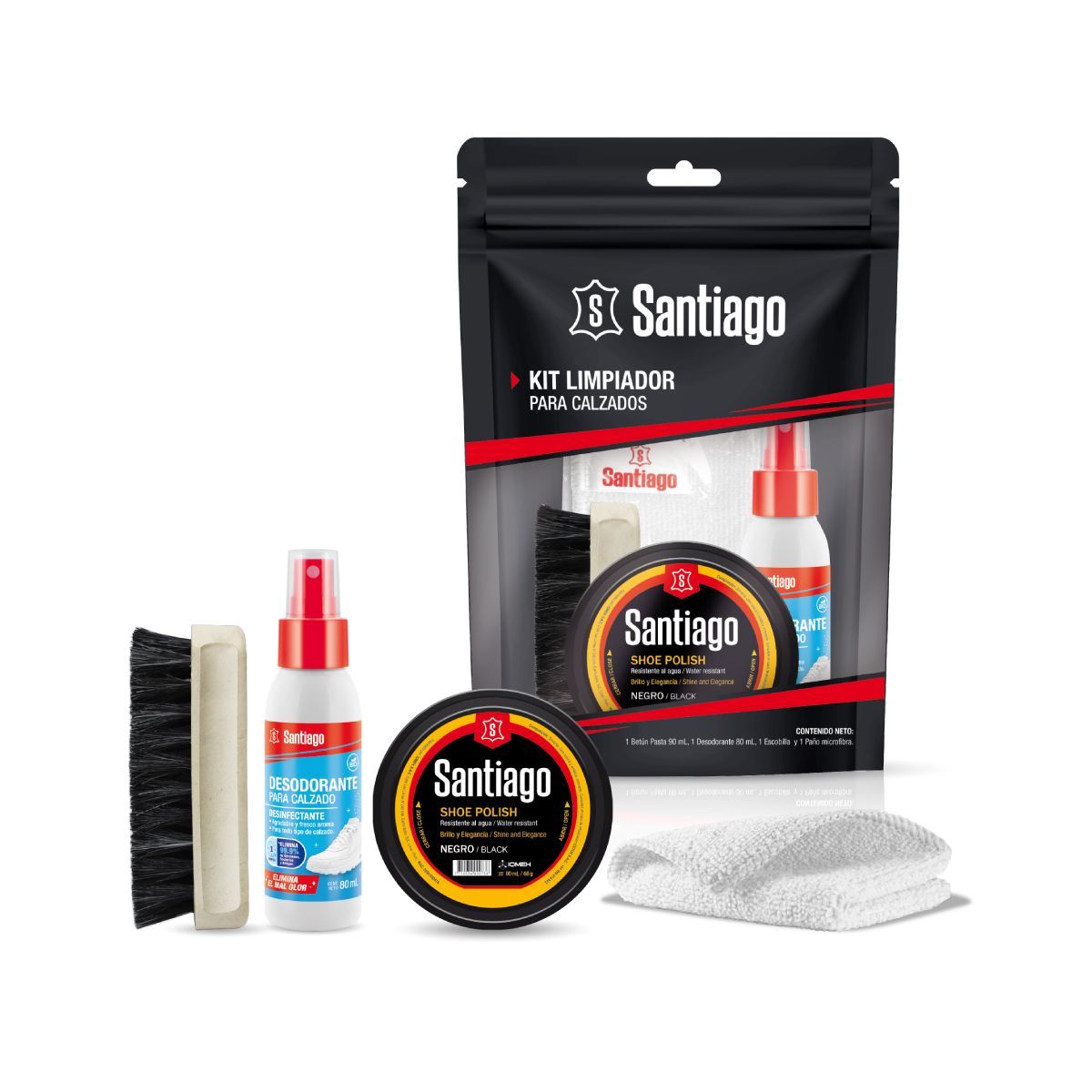 SANTIAGO - Kit Limpiador para Calzado Santiago