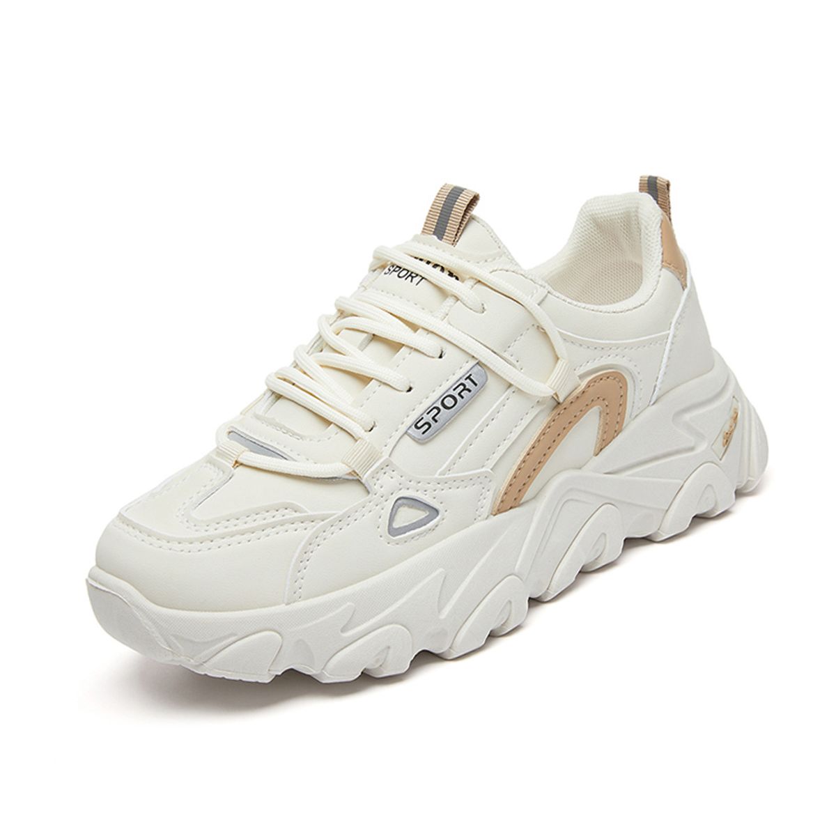 SHANDIAN - Running Mujer Zapatillas Deportivos Plataforma