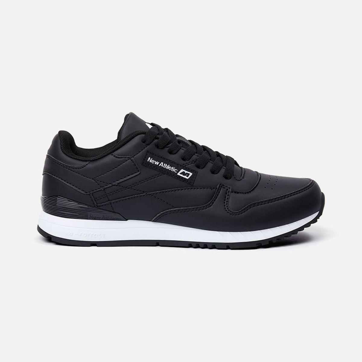 NEW ATHLETIC - ZAPATILLAS NEW ATHLETIC TENNIS FORREST08 NEGRO CON BLANCO PARA MUJER