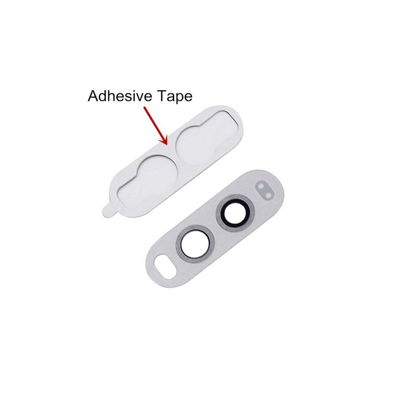 GENERICO - Repuesto Vidrio Camara Trasera LG V20 - Plateado.