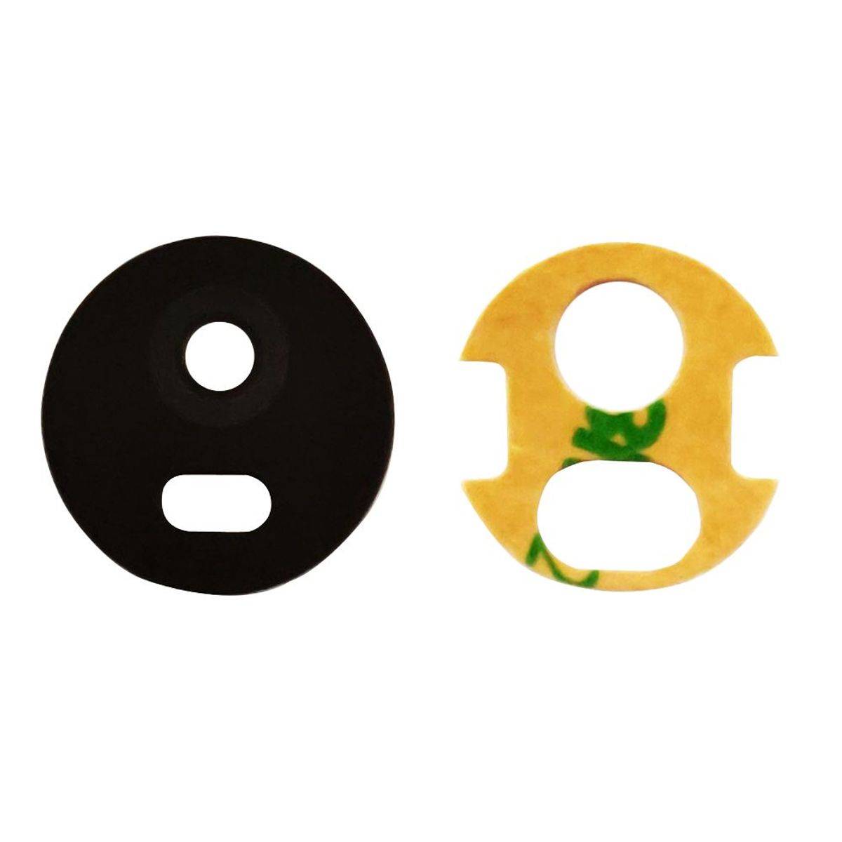 GENERICO - Repuesto Vidrio Camara Trasera MOTO E4 PLUS - Negro.