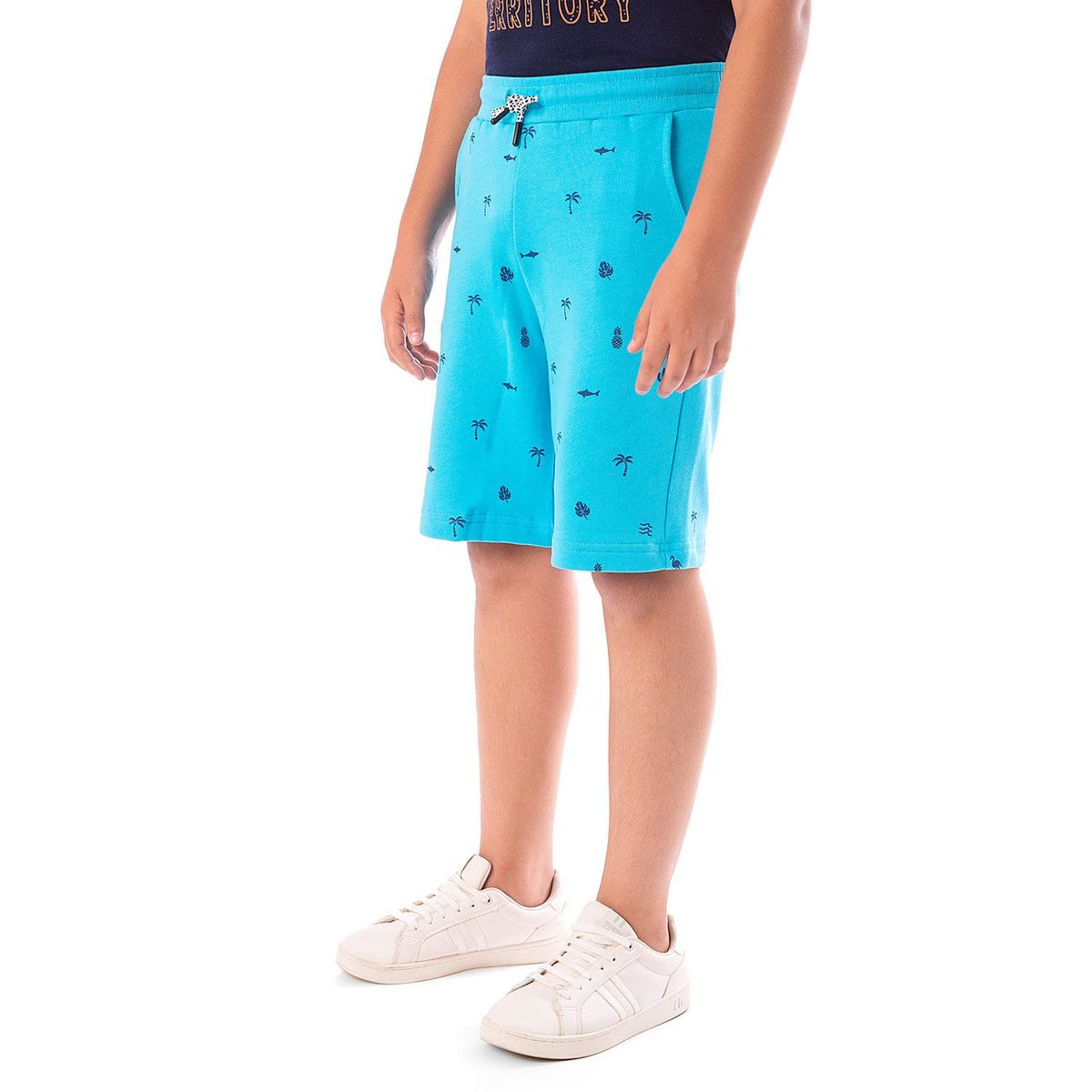 PIONIER - Short French Terry Niño Palmers