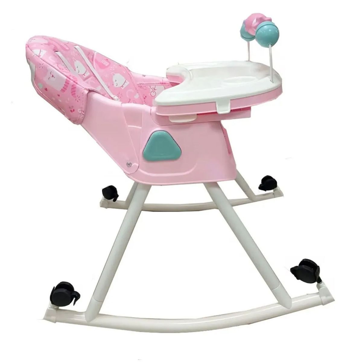 EBABY - Silla de Comer Ebaby Asiento Reclinable DALI Rosado