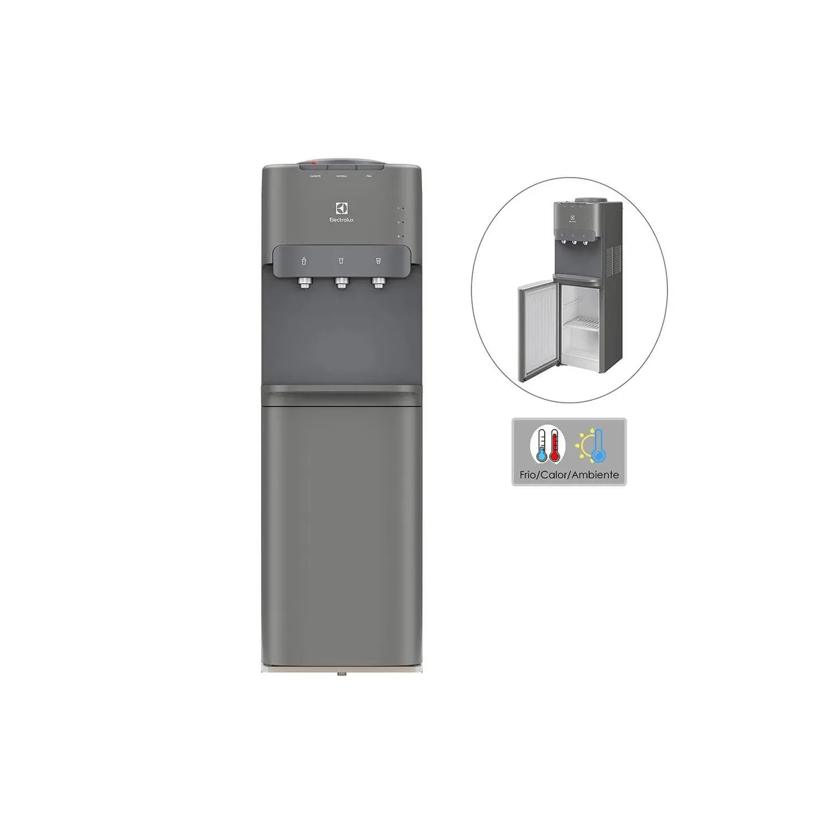 Electrolux - Dispensador de Agua Gabinete Electrolux EA11SR Gris