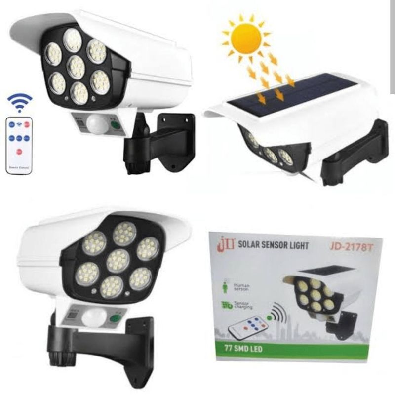 OEM - Reflector Solar LED Sensor de Movimiento Tipo Camara de Seguridad