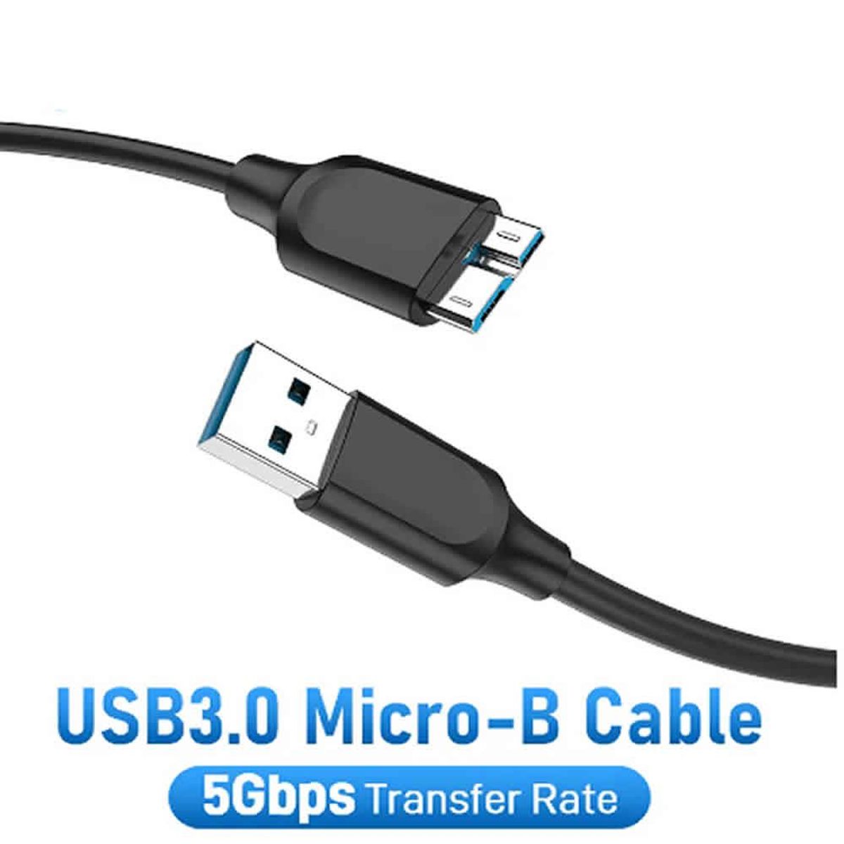 GENERICO - Cable USB 3,0 macho A Micro B -disco duro externo Hd